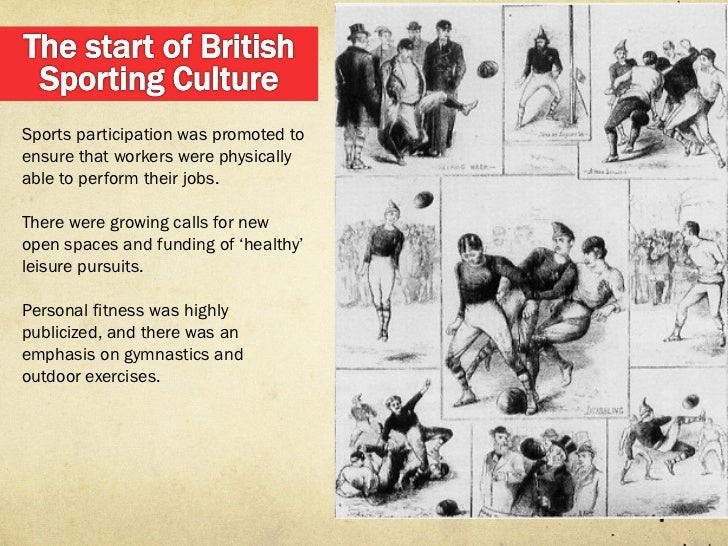 Was the industrial revolution a sporting recreation in the industrial revolution
